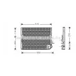 Condenseur, climatisation AVA QUALITY COOLING [TO5118]