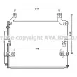 AVA QUALITY COOLING TO5697D - Condenseur, climatisation