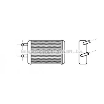 Système de chauffage AVA QUALITY COOLING TO6133 Système de chauffage AVA QUALITY COOLING TO6133