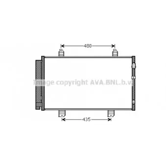 Condenseur, climatisation AVA QUALITY COOLING TOA5646D