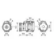 AVA QUALITY COOLING TOK634 - Compresseur, climatisation