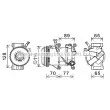 AVA QUALITY COOLING TOK687 - Compresseur, climatisation