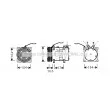 Compresseur, climatisation AVA QUALITY COOLING [UVAK070]