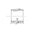 Radiateur, refroidissement du moteur AVA QUALITY COOLING [VL2016N]