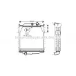 Radiateur, refroidissement du moteur AVA QUALITY COOLING [VL2045]