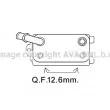 Radiateur d'huile de boîte automatique AVA QUALITY COOLING [VO3170]
