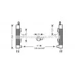 Filtre déshydratant, climatisation AVA QUALITY COOLING [VOD153]