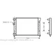 AVA QUALITY COOLING VW2029 - Radiateur, refroidissement du moteur