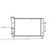 AVA QUALITY COOLING VW2081 - Radiateur, refroidissement du moteur