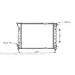 AVA QUALITY COOLING VW2085 - Radiateur, refroidissement du moteur