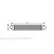 AVA QUALITY COOLING VW4248 - Intercooler, échangeur