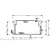 Condenseur, climatisation AVA QUALITY COOLING [VW5139]