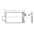 AVA QUALITY COOLING VW5140 - Condenseur, climatisation