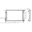 Radiateur, refroidissement du moteur AVA QUALITY COOLING [VWA2041]