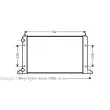 AVA QUALITY COOLING VWA2133 - Radiateur, refroidissement du moteur