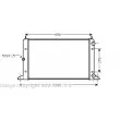 AVA QUALITY COOLING VWA2134 - Radiateur, refroidissement du moteur