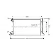 AVA QUALITY COOLING VWA2188 - Radiateur, refroidissement du moteur