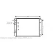 AVA QUALITY COOLING VWA2249 - Radiateur, refroidissement du moteur