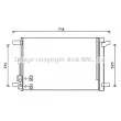 AVA QUALITY COOLING VWA5335D - Condenseur, climatisation