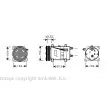 AVA QUALITY COOLING VWK074 - Compresseur, climatisation