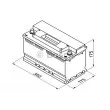 BOSCH 0 092 S30 120 - Batterie de démarrage