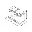 BOSCH 0 092 S5A 080 - Batterie de démarrage Start & Stop