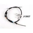 NIPPARTS J13937 - Tirette à câble, frein de stationnement