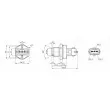 BOSCH 0 281 002 755 - Capteur, pression de carburant