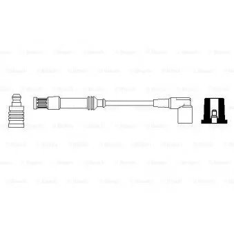 Kit de câbles d'allumage EFI AUTOMOTIVE 4105