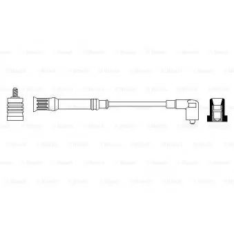 Kit de câbles d'allumage MAGNETI MARELLI 941318111044
