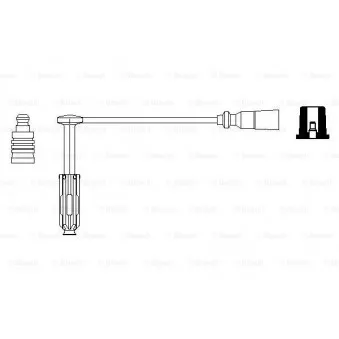 Kit de câbles d'allumage VALEO 346145