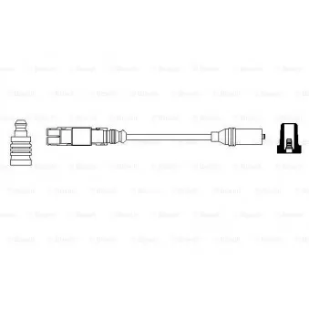 Kit de câbles d'allumage EFI AUTOMOTIVE 4100