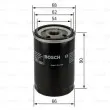 BOSCH 0 451 103 364 - Filtre à huile