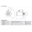 BOSCH 0 986 018 151 - Démarreur