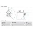 BOSCH 0 986 018 490 - Démarreur