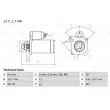 BOSCH 0 986 024 060 - Démarreur