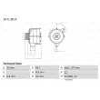 BOSCH 0 986 034 710 - Alternateur