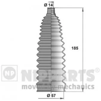 NIPPARTS J2842019 - Joint-soufflet, direction