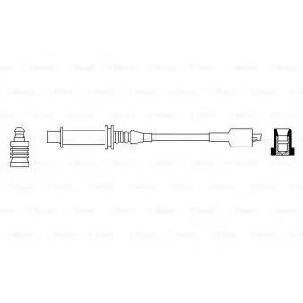 Kit de câbles d'allumage EFI AUTOMOTIVE 3373