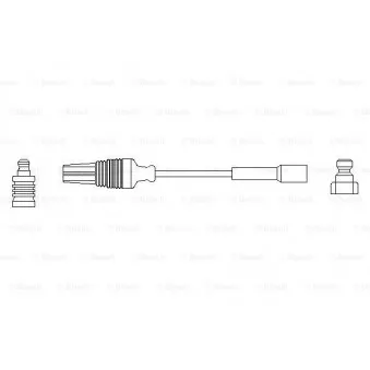Kit de câbles d'allumage EFI AUTOMOTIVE 4334