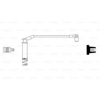 Câble d'allumage BOSCH OEM 1282072
