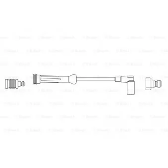 Kit de câbles d'allumage EFI AUTOMOTIVE 2456
