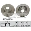 NIPPARTS J3300906 - Jeu de 2 disques de frein avant