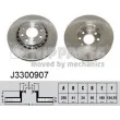 NIPPARTS J3300907 - Jeu de 2 disques de frein avant