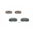 BOSCH 0 986 494 397 - Jeu de 4 plaquettes de frein avant