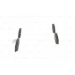 BOSCH 0 986 494 397 - Jeu de 4 plaquettes de frein avant