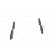 BOSCH 0 986 494 397 - Jeu de 4 plaquettes de frein avant