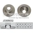 NIPPARTS J3305032 - Jeu de 2 disques de frein avant