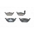 BOSCH 0 986 494 525 - Jeu de 4 plaquettes de frein avant