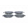 BOSCH 0 986 494 682 - Jeu de 4 plaquettes de frein avant